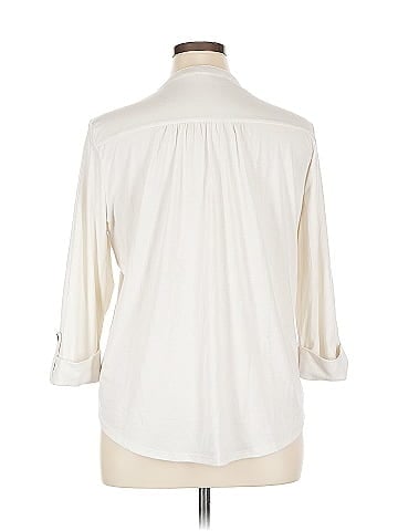 New Directions 3/4 Sleeve Blouse (view 2)