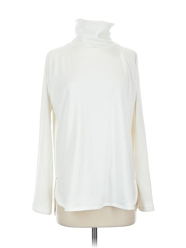 Pre-owned Buki Turtleneck Sweater In White