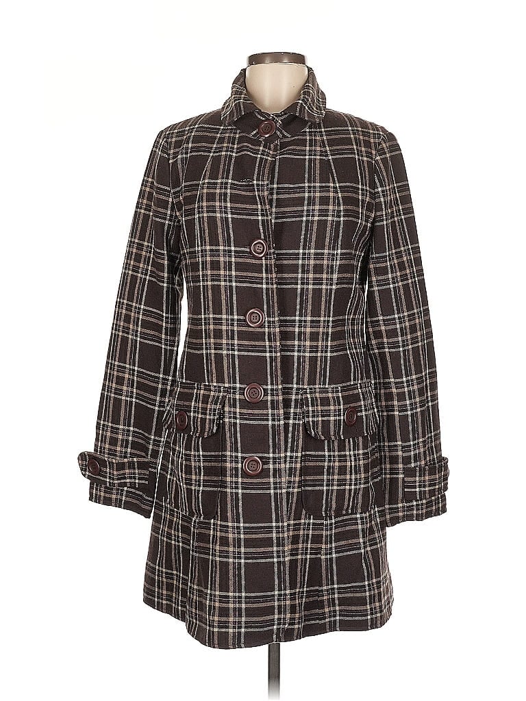 Pre-owned Bb Dakota Coat In Brown