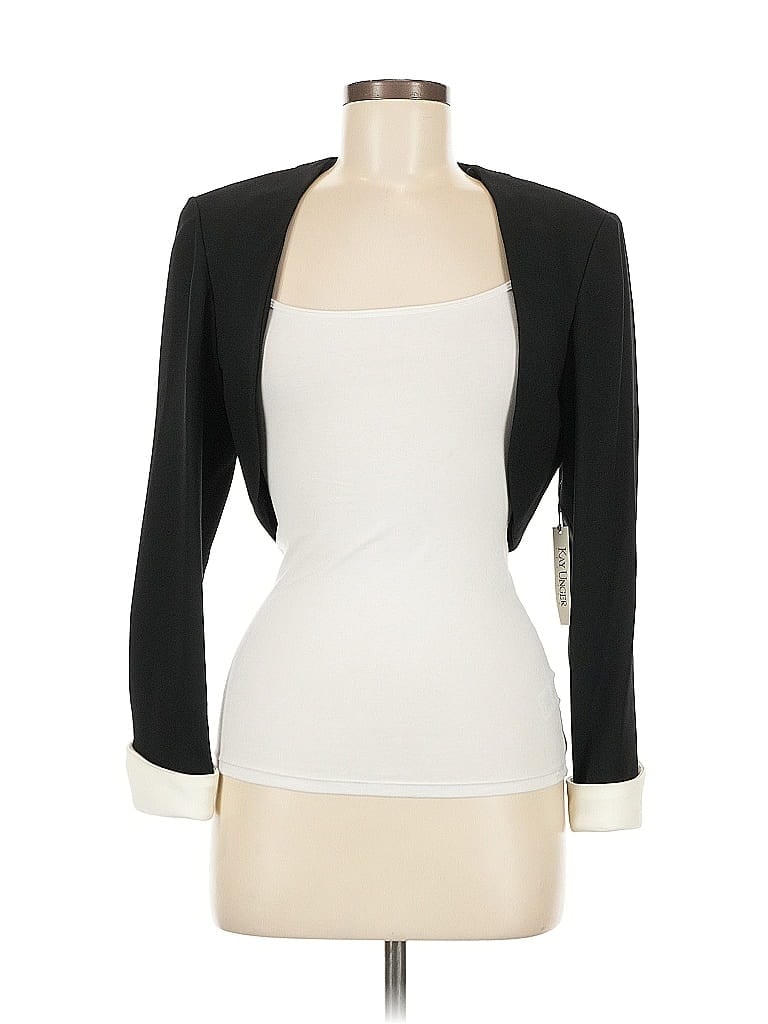 Kay Unger Blazer Jacket In Black