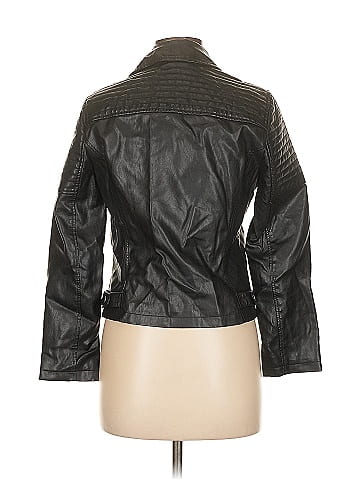 Topshop Faux Leather Jacket (view 2)