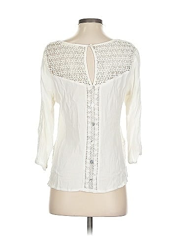 Solitaire 3/4 Sleeve Blouse (view 2)