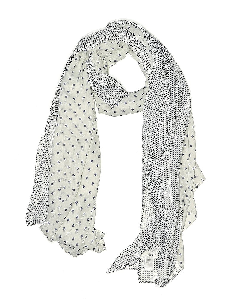 CHARMING CHARLIE Pre-owned Scarf In White