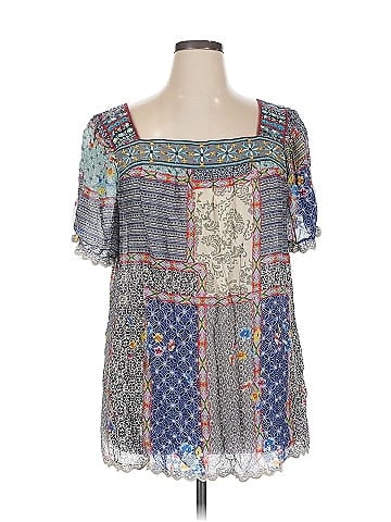 Johnny Was Short Sleeve Blouse (view 1)