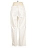 Dylan Solid Ivory Casual Pants Size 10 - photo 2