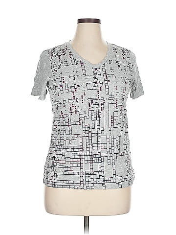 Christopher & Banks Short Sleeve T-Shirt (view 1)