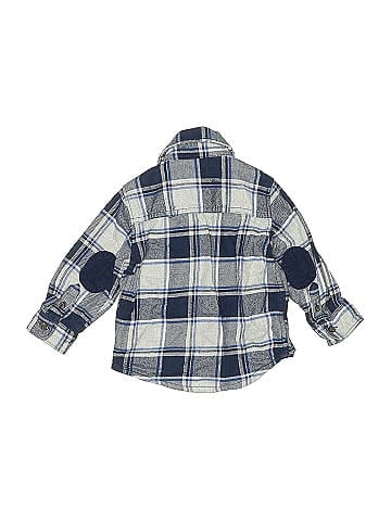 Carter's Long Sleeve Button-Down Shirt (view 2)