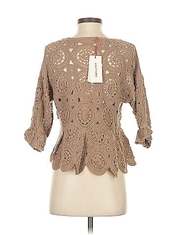 Solitaire 3/4 Sleeve Blouse (view 2)