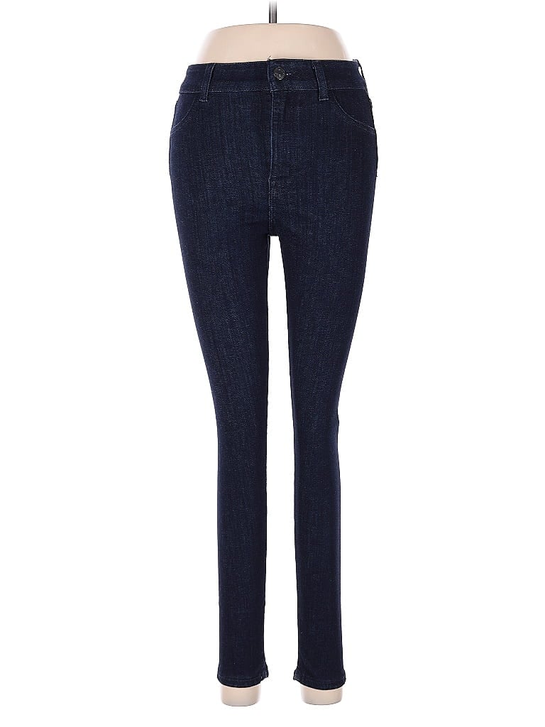 Pre-owned Current Elliott Jeggings In Blue