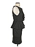 Alice + Olivia 100% Silk Black Cocktail Dress Size 0 (estimated) - photo 4