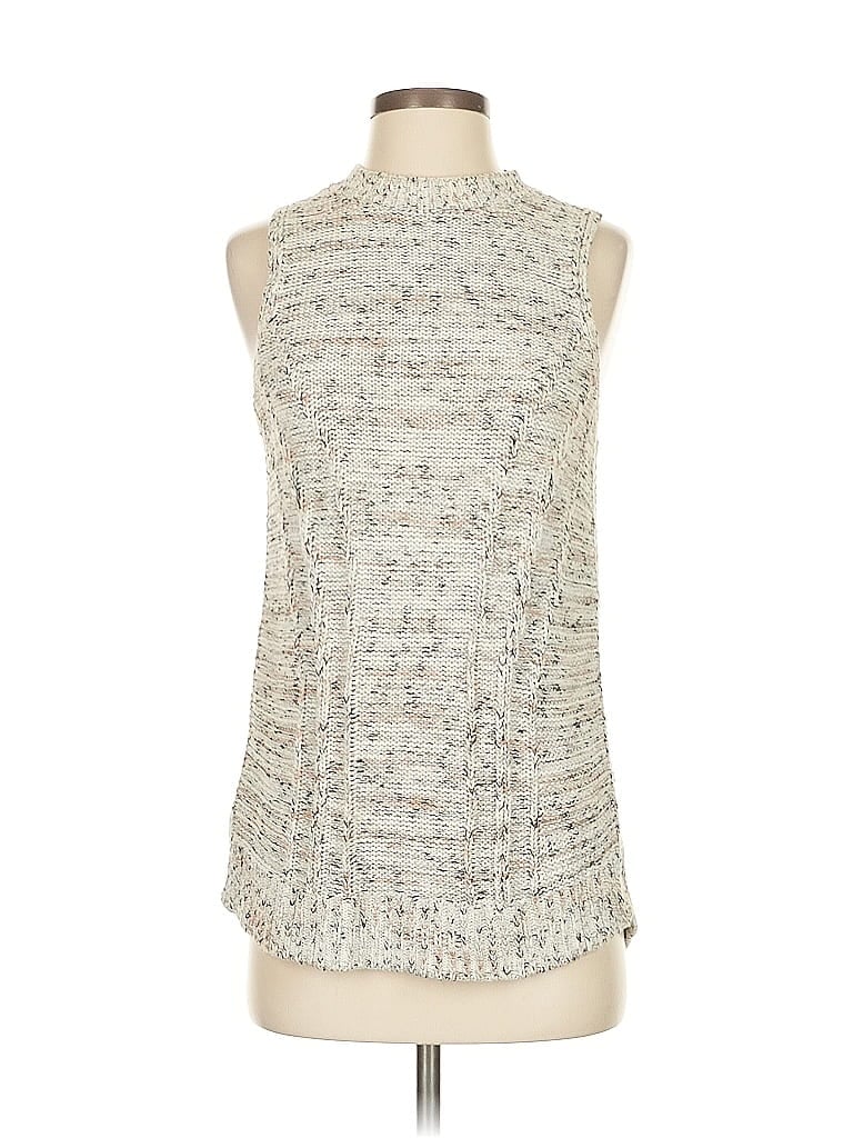 Pre-owned Ann Taylor Loft Casual Dress In Gray