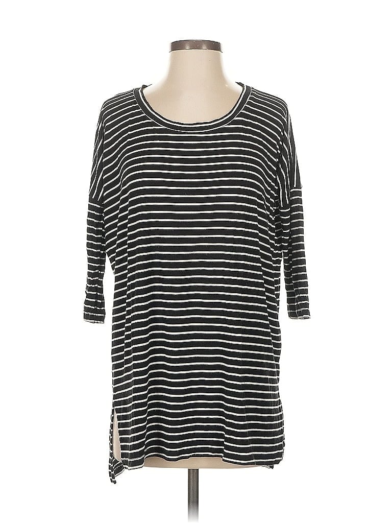 Pre-owned Amour Vert 3/4 Sleeve T-shirt In Black