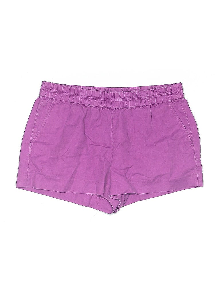 Pre-owned J.crew Factory Store Athletic Shorts In Purple
