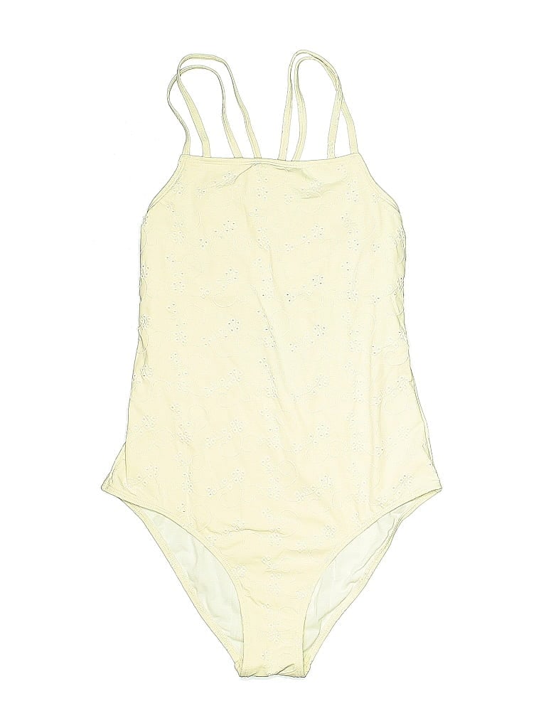 Pre-owned Assorted Brands One Piece Swimsuit In White