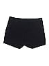 Ecru Solid Black Blue Shorts Size 10 - photo 1