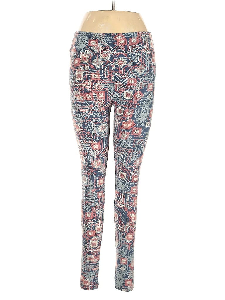 Pre-owned Lularoe Leggings In Blue