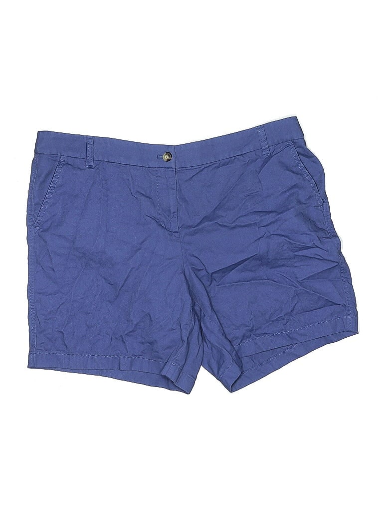 Pre-owned J.crew Factory Store Shorts In Blue