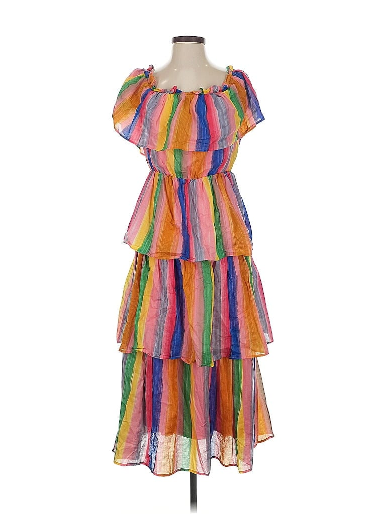 Click to view more detailed imagery on our partner's website Pre-owned English Factory Cocktail Dress In Orange