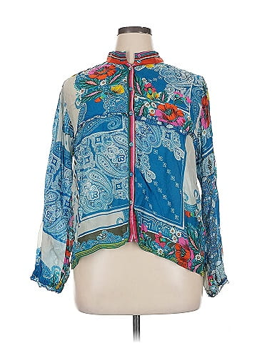 Johnny Was 3/4 Sleeve Blouse (view 1)