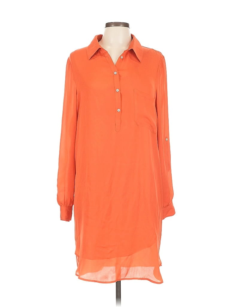 Pre-owned Haute Hippie Casual Dress In Orange