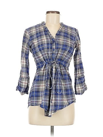 Miley Cyrus & Max Azria 3/4 Sleeve Blouse (view 1)