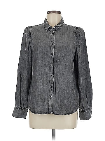Velvet Heart Long Sleeve Button-Down Shirt (view 1)