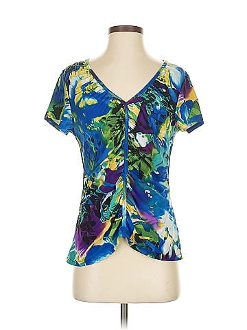 Notations Short Sleeve Blouse (view 1)