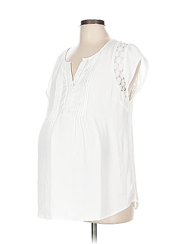 A Pea in the Pod Short Sleeve Blouse (view 1)