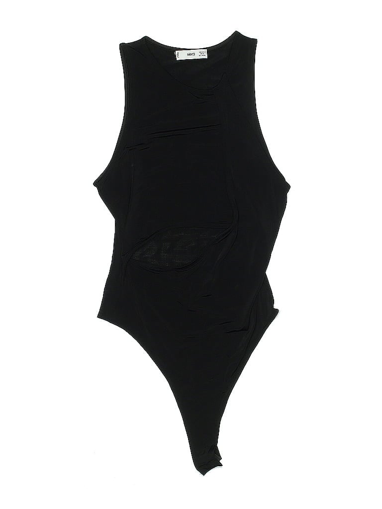 Pre-owned Mng Bodysuit In Black