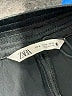 Zara 100% Viscose Black Casual Pants Size XL - photo 3