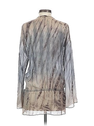 Hale Bob Long Sleeve Silk Top (view 2)