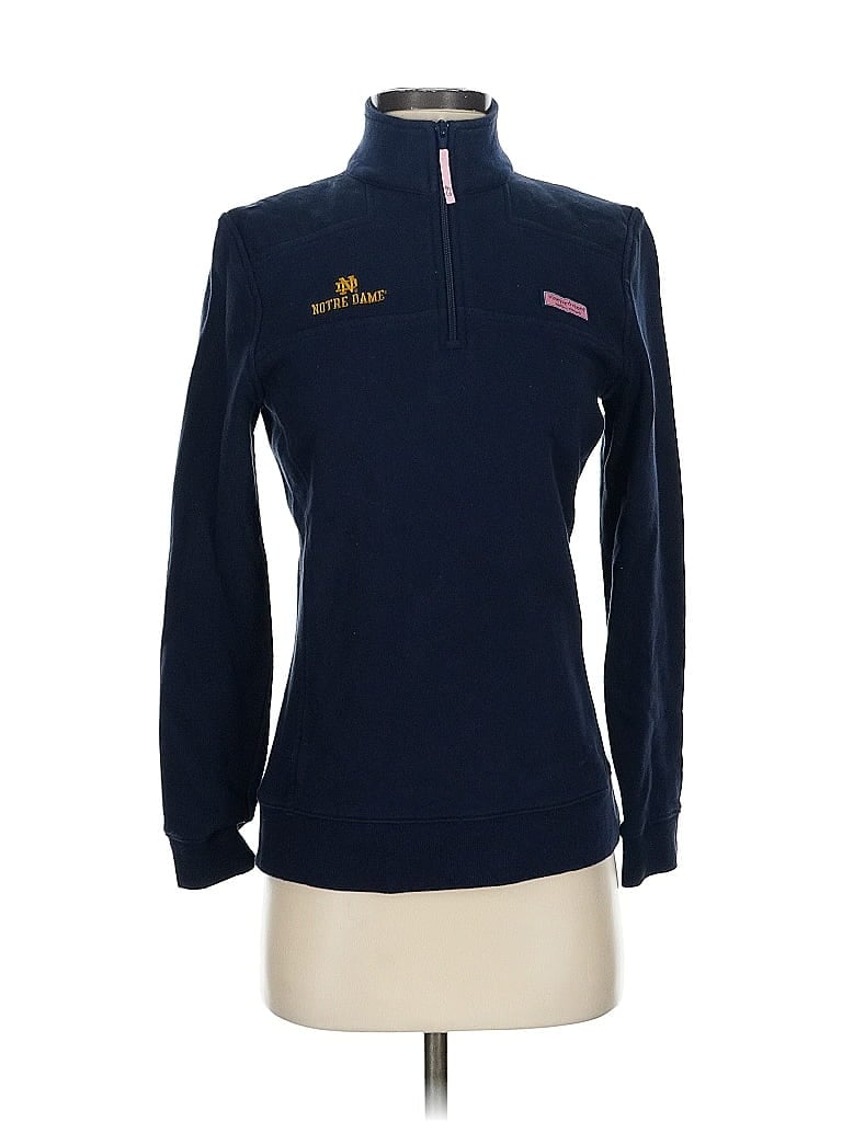 Pre-owned Vineyard Vines Pullover Sweater In Blue