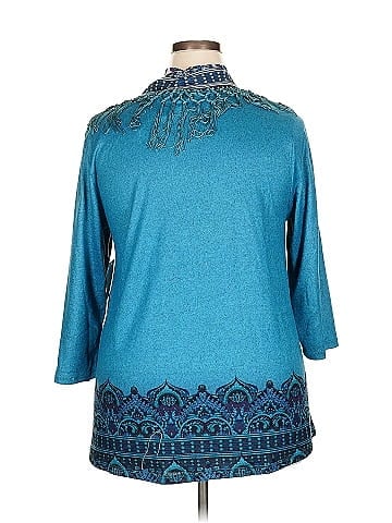 One World 3/4 Sleeve Top (view 2)