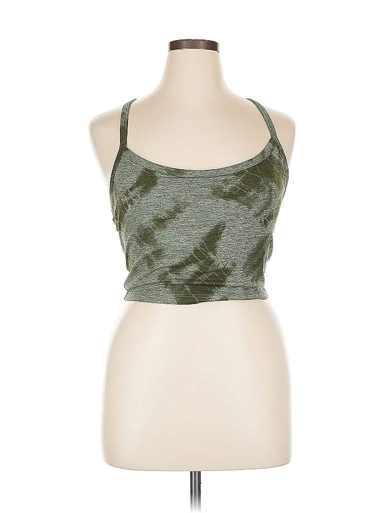 Pre-owned Offline By Aerie Tank Top Green Tops