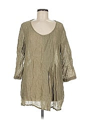 Flax 3/4 Sleeve Blouse