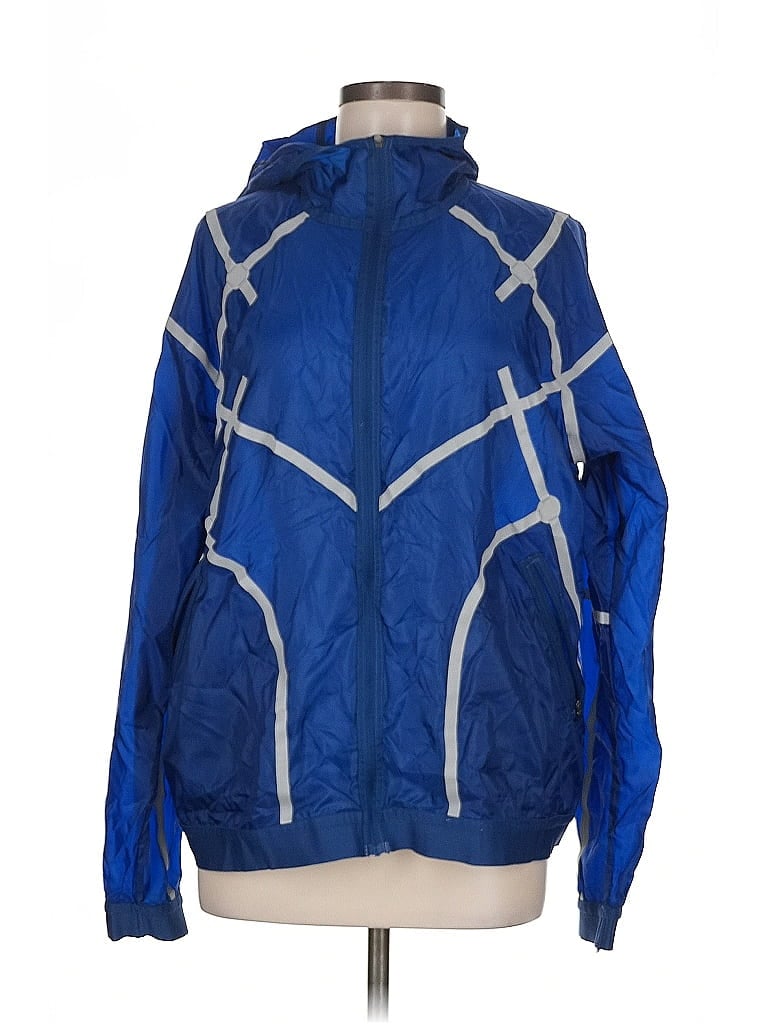 Pre-owned Nike Windbreaker Jacket In Blue