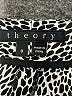Theory 100% Silk Animal Print Gray Black Silk Pants Size 0 - photo 6