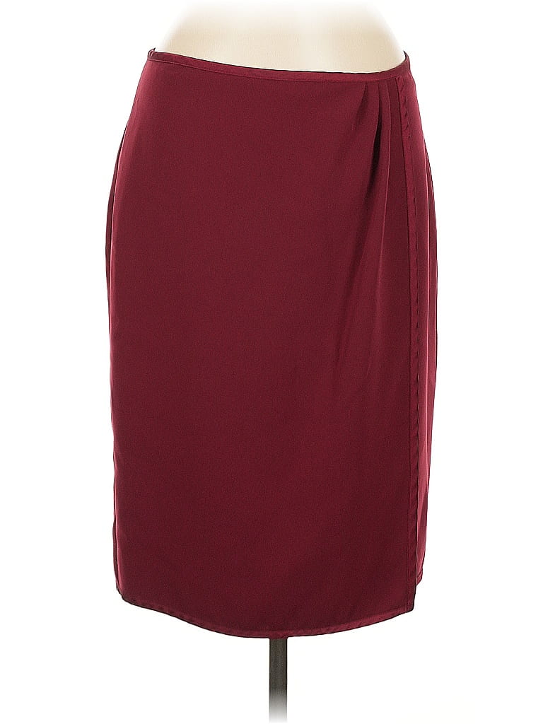 Click to view more detailed imagery on our partner's website Pre-owned Ann Taylor Formal Skirt In Burgundy
