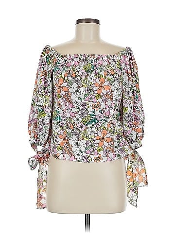CeCe 3/4 Sleeve Blouse (view 1)