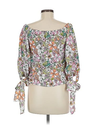 CeCe 3/4 Sleeve Blouse (view 2)