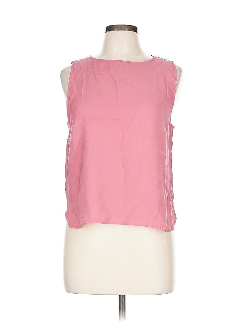 Pre-owned Mng Sleeveless Blouse In Pink