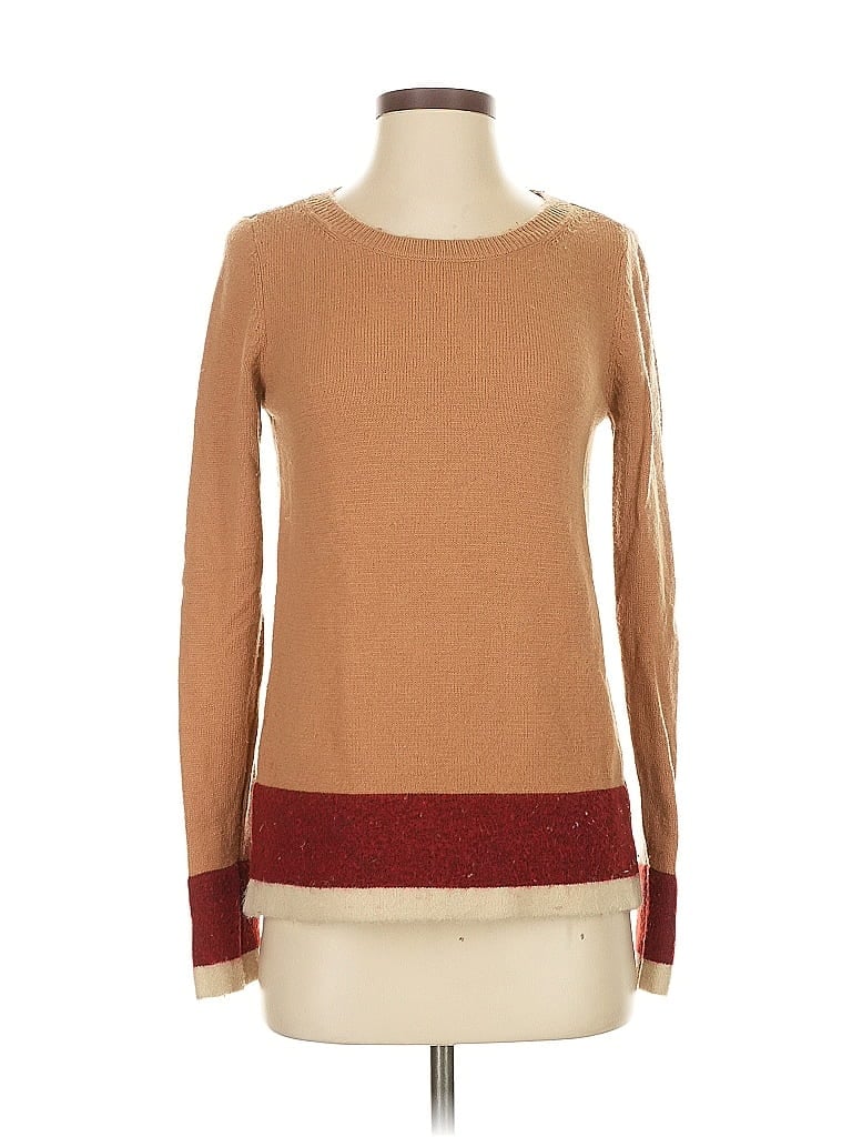 Pre-owned Ann Taylor Pullover Sweater In Brown