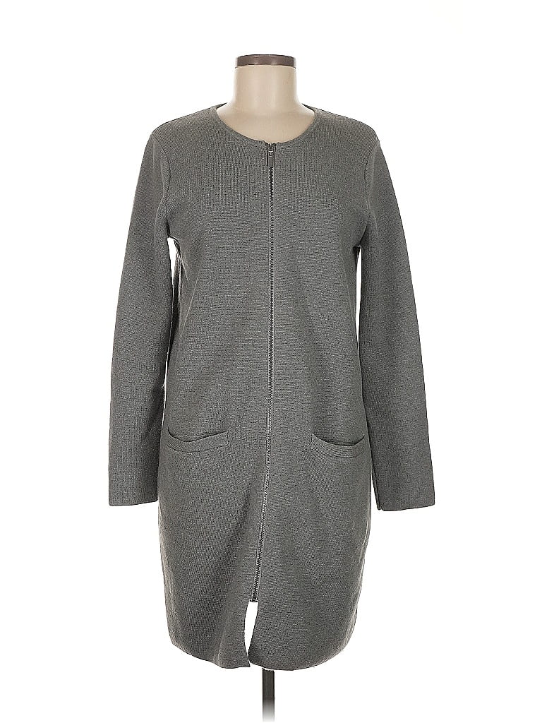 Pre-owned Banana Republic Factory Store Cardigan Sweater In Gray