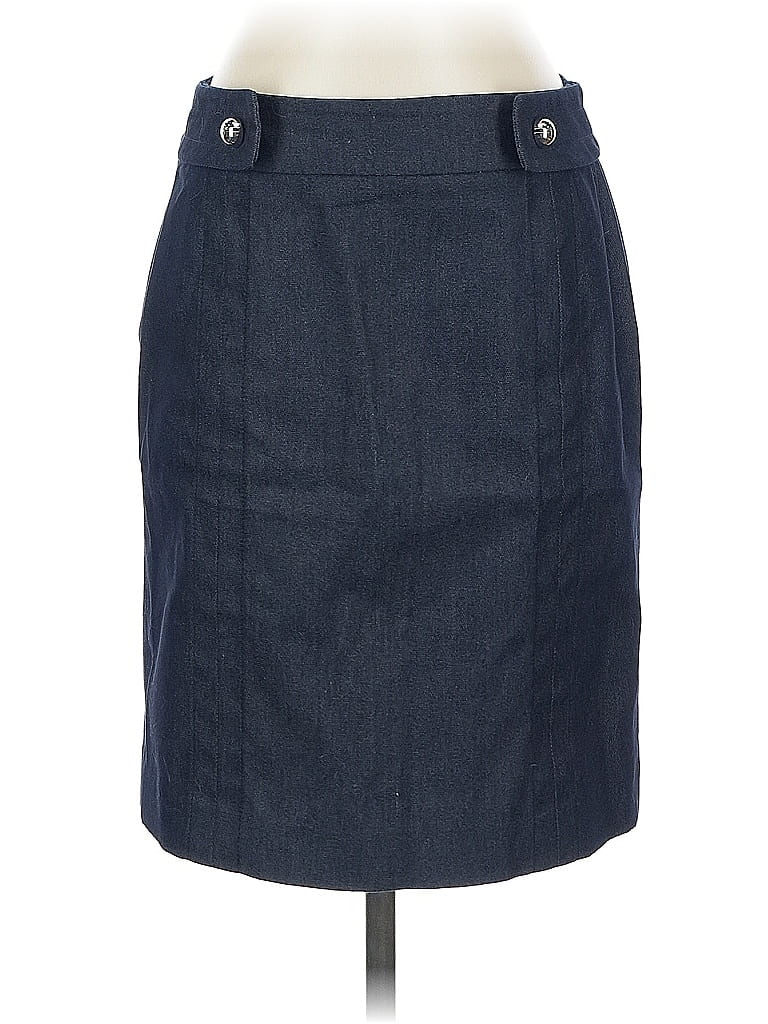 Pre-owned Jones New York Signature Denim Skirt In Blue