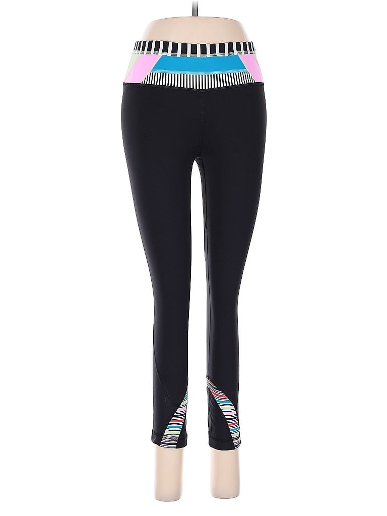 Pre-owned Lululemon Athletica Yoga Pants In Black