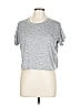 Assorted Brands Gray Short Sleeve T-Shirt Size L - photo 1