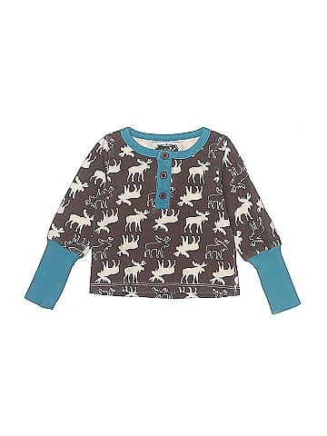 Mud Pie Long Sleeve Henley (view 1)