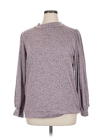 Perfect Peach Pullover Sweater (view 1)