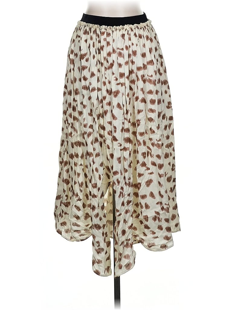 Pre-owned Assorted Brands Casual Skirt In White