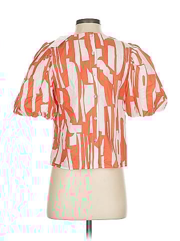 Pinch Short Sleeve Blouse (view 2)